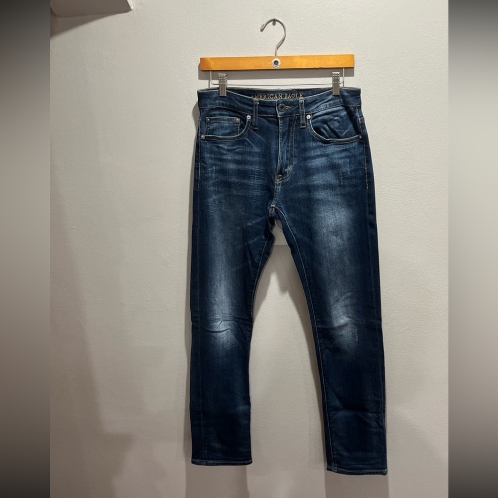AE Dark Wash Slim Jeans (29x32)